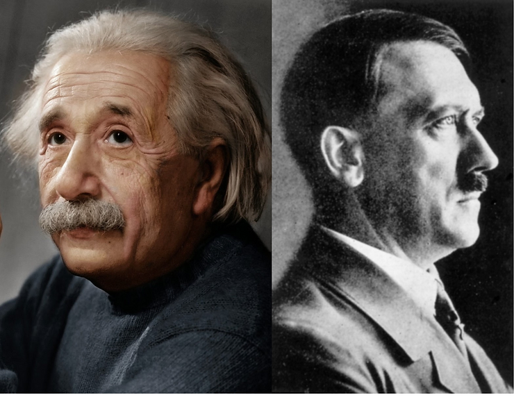 Einstein and Hitler